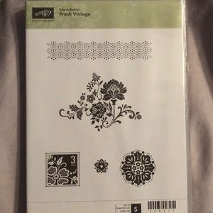 Fresh Vintage stamp set